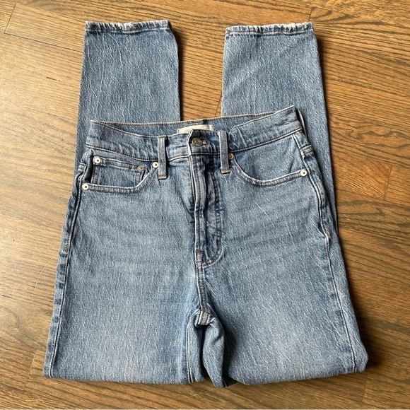 Madewell The Perfect Vintage Jean in Belbury Wash TENCEL™ Denim Edition Size 24 - Picture 9 of 15